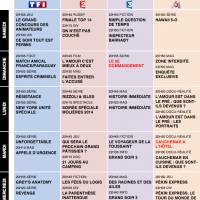 Tous les programmes de la télé du 31 mai au 6 juin 2014