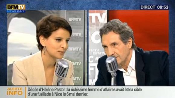 LCI en gratuit : Jean-Jacques Bourdin tente de piéger Najat Vallaud-Belkacem