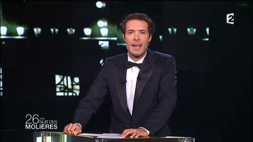 Nicolas Bedos, "Les Molières" sur France 2.