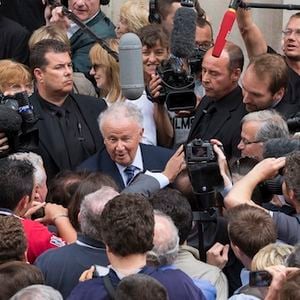 Philippe Bouvard, hier à Paris, après ses dernières "Grosses Tête" 