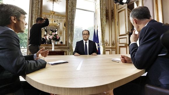 14 Juillet : François Hollande réunit 7,3 millions de téléspectateurs