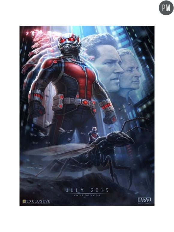 Affiche de "Ant-Man" dévoilée au Comic-Con 2014