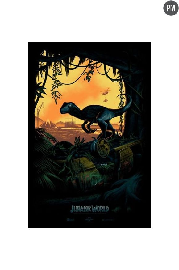 Affiche de "Jurassic World" dévoilée au Comic-Con 2014