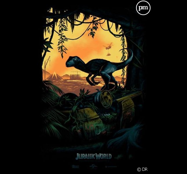 Affiche de "Jurassic World" dévoilée au Comic-Con 2014