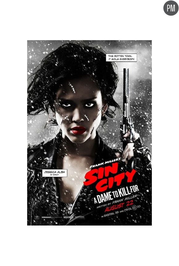 Affiche de "Sin City - A Dame to Kill for" dévoilée au Comic-Con 2014