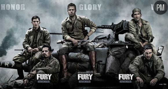 Affiche de "Fury" dévoilée au Comic-Con 2014