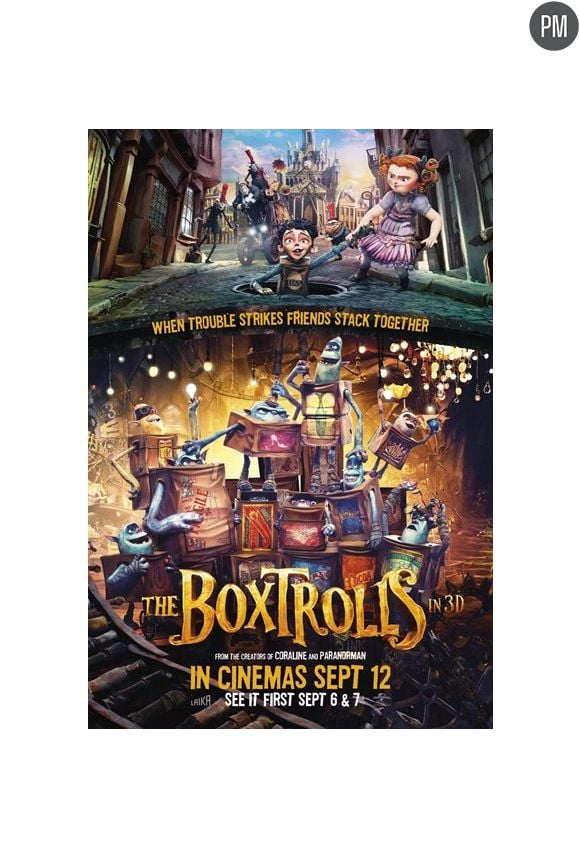 Affiche de "The Boxtrolls" dévoilée au Comic-Con 2014