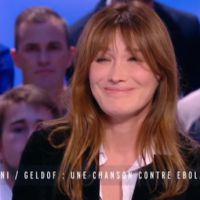 Malaise au "Grand Journal" après l'absence de réponses de Carla Bruni