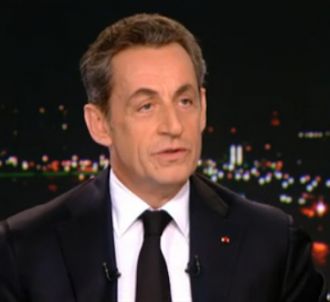 Nicolas Sarkozy sur le plateau de Claire Chazal