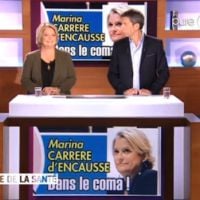 Marina Carrère d'Encausse "dans le coma" : Michel Cymes dénonce en direct la Une de "Ici Paris"