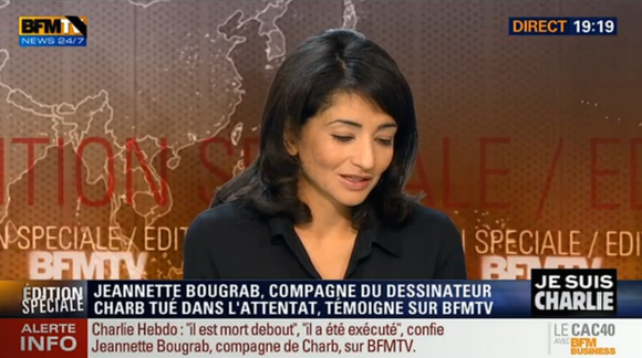 Jeannette Bougrab sur BFMTV le 8 janvier 2015