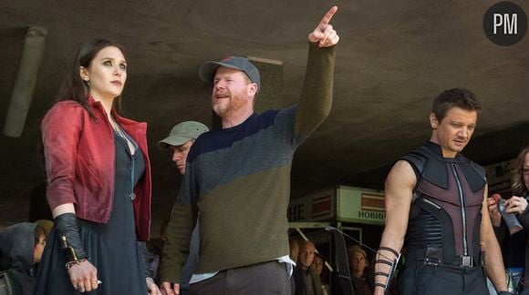 Elizabeth Olsen, Joss Whedon et Jeremy Renner