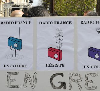 18eme jour de grève à Radio France