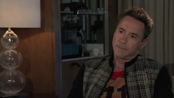 Agacé, Robert Downey, Jr. interrompt une interview pour la télé britannique