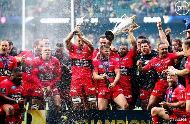 Toulon, vainqueur de la coupe d'Europe de rugby