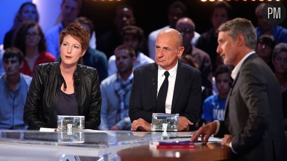 Natacha Polony, Jean-Michel Aphatie et Antoine De Caunes