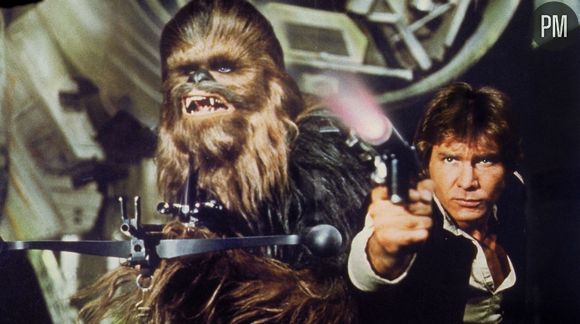 Han Solo et son acolyte Chewbacca