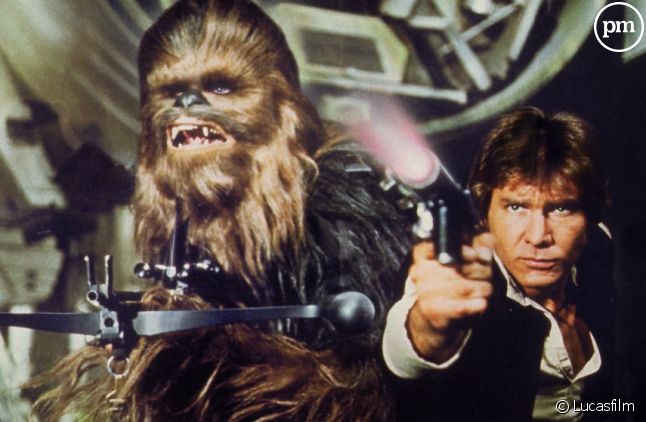 Han Solo et son acolyte Chewbacca
