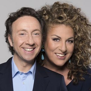 Stéphane Bern et Marianne James commentent l'Eurovision 2016