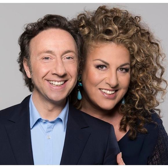 Stéphane Bern et Marianne James commentent l'Eurovision 2016