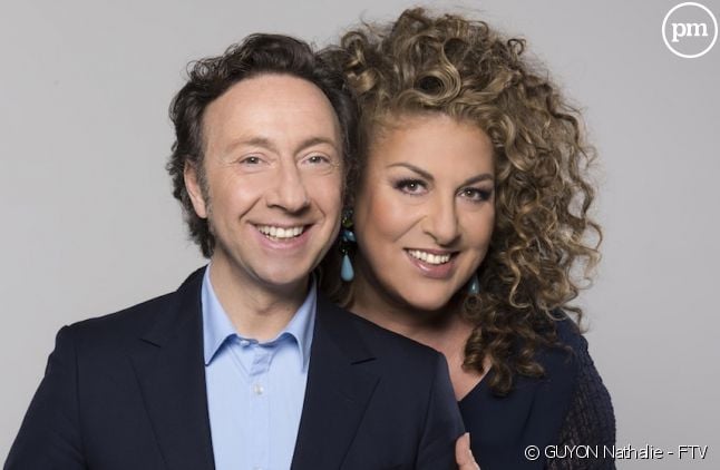 Stéphane Bern et Marianne James commentent l'Eurovision 2016