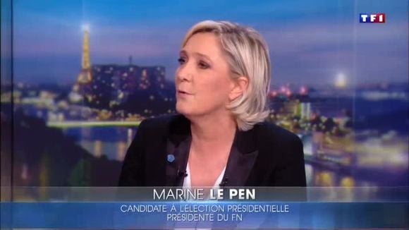 Sur TF1, Marine Le Pen s'en prend à Patrick Drahi "avantagé" par Emmanuel Macron