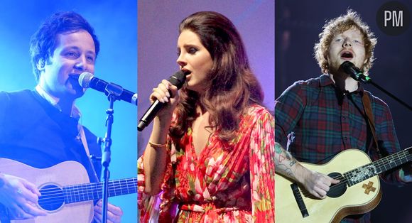 Vianney, Lana Del Rey et Ed Sheeran