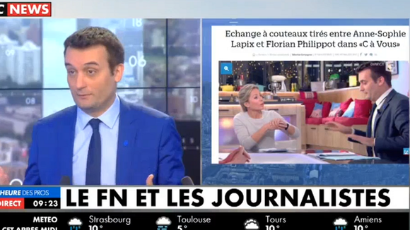 Florian Philippot sur CNews