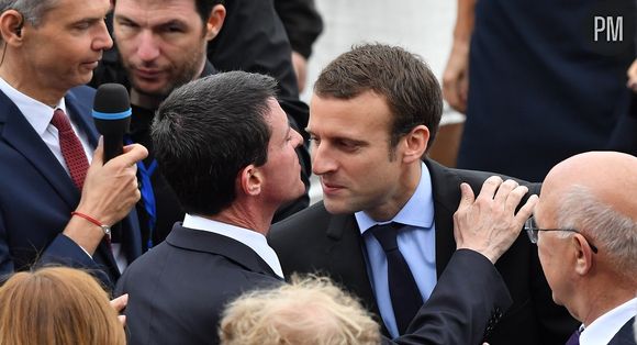 Manuel Valls et Emmanuel Macron