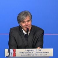 Stéphane Le Foll déplore l'absence de journalistes à son point presse