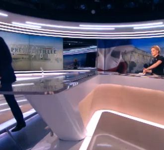 Nicolas Dupont-Aignan quitte le JT de TF1