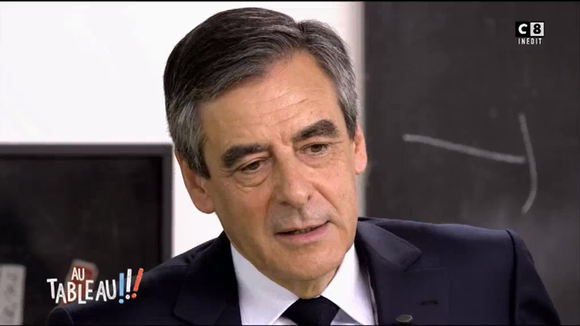 François Fillon, sur C8.