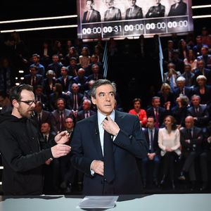 François Fillon avant le débat sur TF1