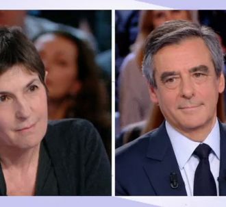 Christine Angot face à François Fillon.
