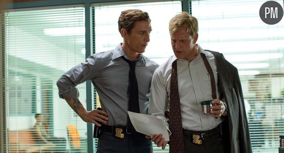 Matthew McConaughey et Woody Harrelson dans "True Detective"