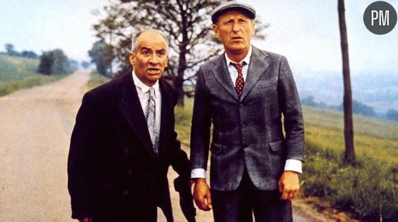 Louis de Funès et Bourvil dans "La Grande Vadrouille"