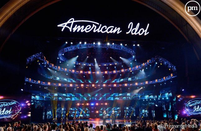 Le plateau d'"American Idol"