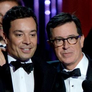 Jimmy Fallon et Stephen Colbert