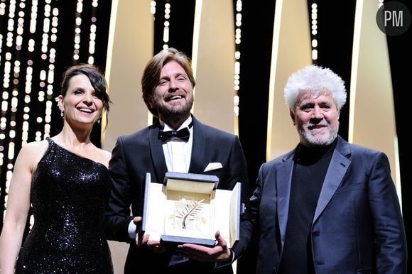 La palme d'or 2017 attribuée à Ruben Ostlund pour son film "The Square".