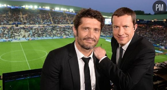 Bixente Lizarazu et Grégoire Margotton en 2016