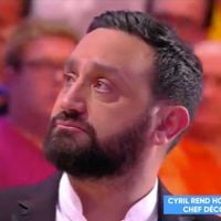 "TPMP" : Cyril Hanouna ému aux larmes en rendant hommage à un technicien décédé