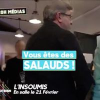 Jean-Luc Mélenchon s'emporte contre "C à vous" : "Vous êtes des salauds"