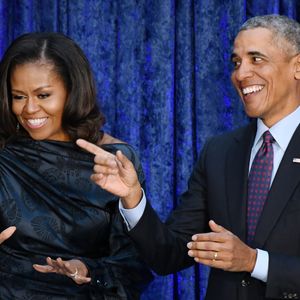 Michelle Obama et Barack Obama en 2018