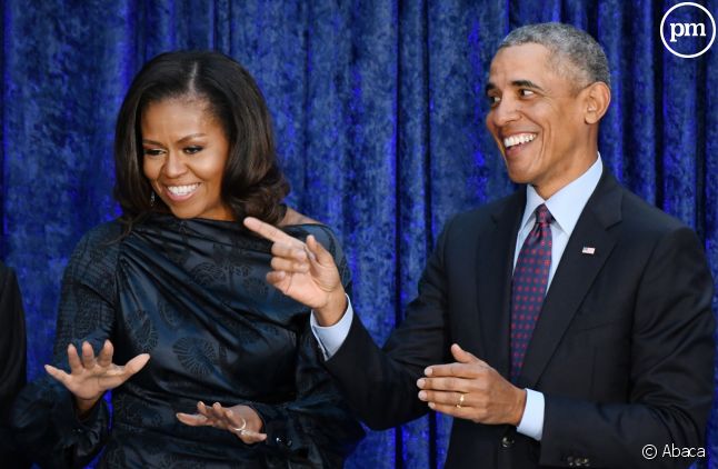 Michelle Obama et Barack Obama en 2018
