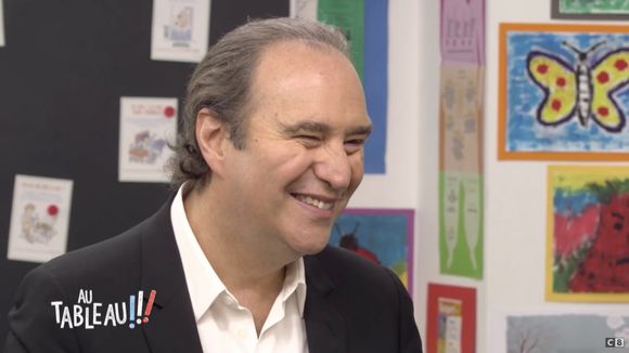 Xavier Niel dans "Au Tableau !" sur C8.