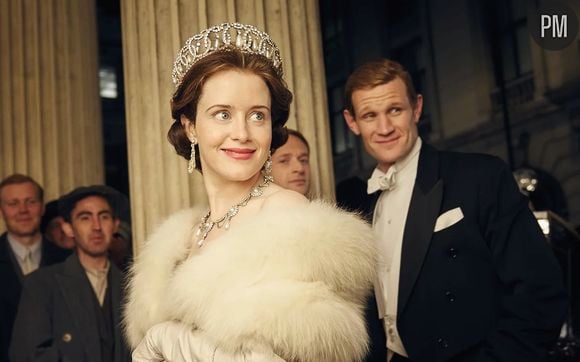 Claire Foy et Matt Smith dans "The Crown"