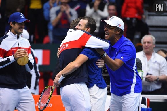 Equipe de France de tennis.