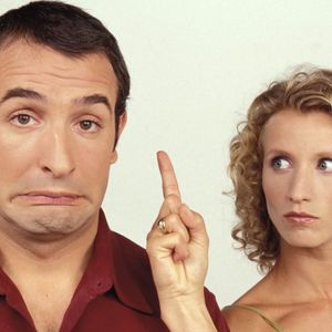 Jean Dujardin et Alexandra Lamy dans "1 gars, 1 fille"