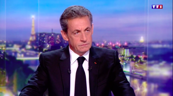 Nicolas Sarkozy invité du "20 Heures" de Gilles Bouleau le 22 mars 2018