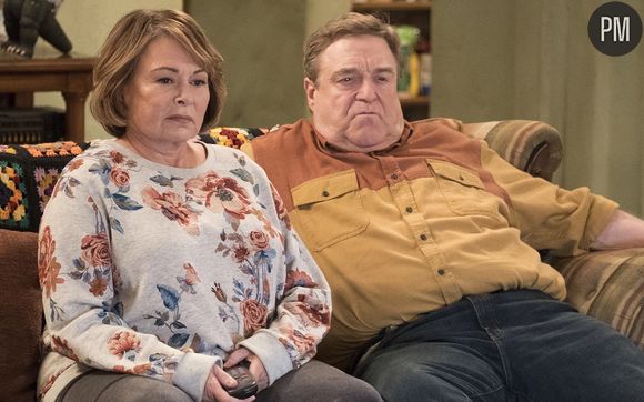 Roseanne Barr et John Goodman dans "Roseanne"